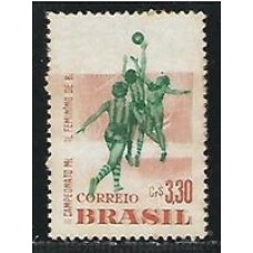 0393-II Campeonato Mundial Feminino de Basketbol, com falta parcial da cor rosa.