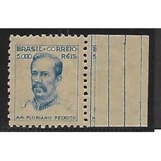 434B-5000Rs Floriano Peixoto,, filigrana Cruz de Cristo horizontal  sem traços e com vincos no verso