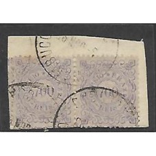 68-700Rs tipo Cifra, em par sobre fragmento