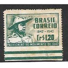 0190-Pacificação do Movimento de 1842, sem denteação inferior