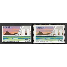 0834-Inauguração da Ponte Rio-Niteroi, com cores deslocadas