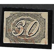 05B-30Rs Inclinado tipo 1 papel espesso, usado.