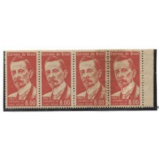 0508-Centenario de Lauro Miller, tira com emenda de bobina.