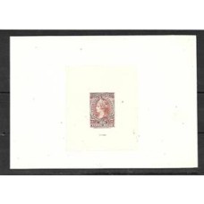 Imposto do selo-14-Prova de Cunho American Bank Note do selo de 20Rs