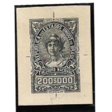 Imposto do Selo-291-200$000 Figura da republica laureada,prova em papel cartão .Unica conhecida