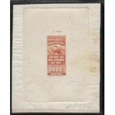 Imposto do Selo-020-100Rs prova de Cunho.Raro