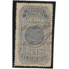 Imposto do Selo-227-50.000Rs Cruzeiro do Sul, azul anil.