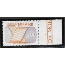 554g-Cr$4,00, impresso do lado da goma.Raro