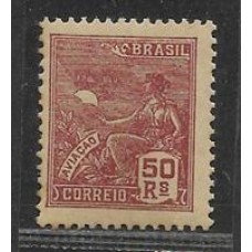 263-50Rs ,vinho, emissão Vovó, filigrana "EUBRASIL em acrostico.