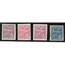 180- 100Rs tipo aviação, 4 provas de cor