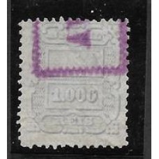 69-1000Rs Pão de Acucar com belo carimbo "Avulsa" em vermelho, em excepcional estado