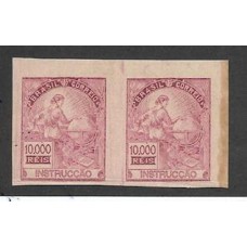 293Es SD-10000Rs, Instrução, sem filigrana do espaço da filigrana Armas , em par sem denteação  