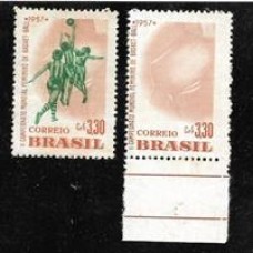 0393B- II Campeonato Mundial Feminino de Basketball, sem a cor verde.