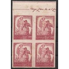 0199-Cr$0,40 Vitoria dos Aliados, prova em quadra em papel cartão