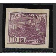 173-10Rs tipo Viação, prova em papel fino sem filigrana. Minimo adelgaçamento do papel