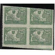 0202-Cr$5,00, Vitoria dos Aliados, em quadra com o percê fortemente deslocado.