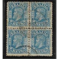 48-50Rs D.Pedro "Cabeça Pequena", quadra usada.