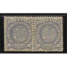 66-300Rs " tipo "Cruzeiro do Sul", em par novo com goma