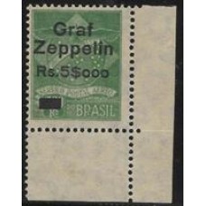 Z-06-5$000 sobre selo base Condor  de 1300Rs novo com goma "Mint"