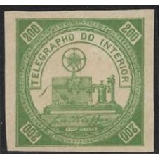 T-04a-200Rs Telegrafo, verde, novo.