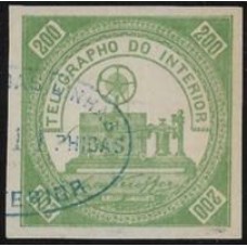 T-04-200Rs Telegrafo, verde claro, usado