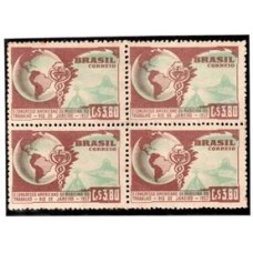 0285-II Congresso Americano de Medicina do Trabalho, quadra com verde deslocado para baixo.