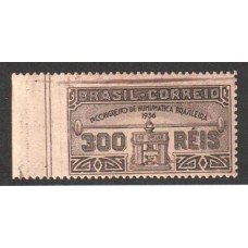 0105-Congresso de Numismatica sem denteação á esquerda.