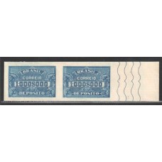 79SD-1000$000 Filigrana Armas, par sem denteação novo com goma.