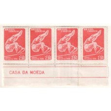 0407-Jogos Infantis, tira de 5 com emenda de bobina.