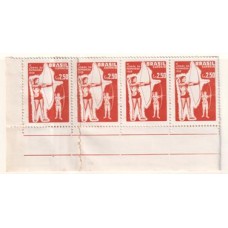 0422-Jogos da Primavera, tira de 5 com emenda de bobina