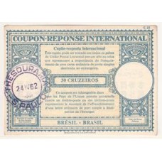 CRIN-10-Cupom Resposta de 30 Cruzeiros, usado