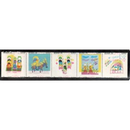 0958/62-Natal de 1976, serie com cores deslocadas. Apenas 7 peças conhecidas.